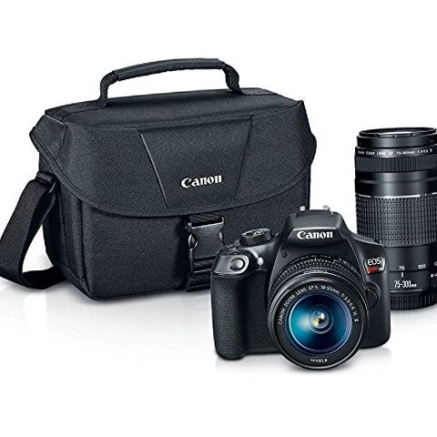 Canon DS126621 Rebel T6 DSLR Camera Kit (Black) | eBay