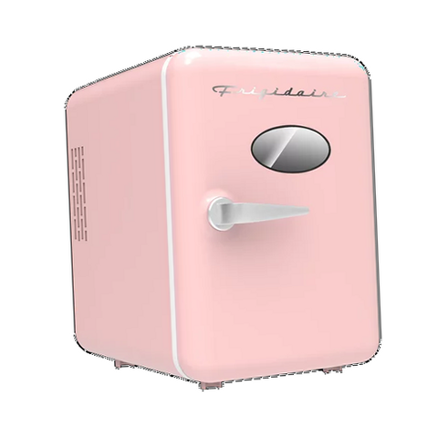 Frigidaire EFMIS137-PINK Retro 6-Can Mini Fridge, Pink | eBay