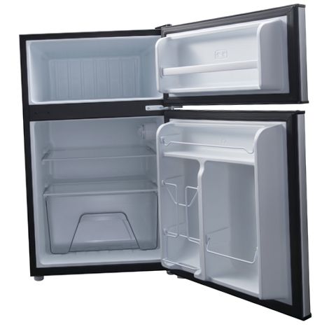 Galanz GLR31TS1E02 3.1 Cu ft Two Door Mini Fridge with Freezer