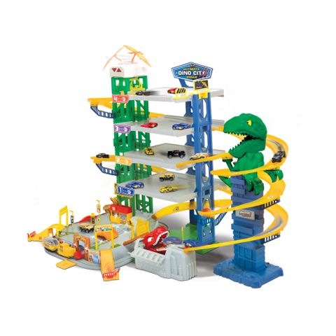 Adventure Force 203749036WMT Ultimate Dino City Garage Car Vehicle