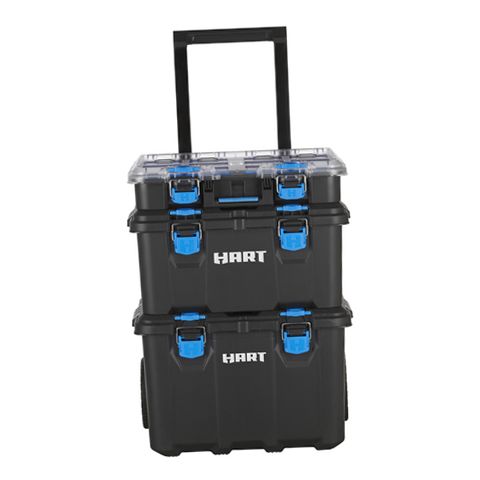 Toko HF Dibloc blue RSS 4個セット HART 249074 Stack System, Mobile Tool Box for Storage and
