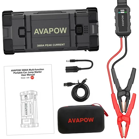 Shenzhen Crosstech V28 Car Battery Jump Starter Portable 3000A