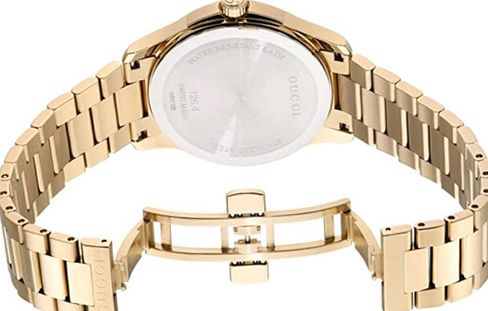 GUCCI ゴールド アナログ時計 GUCCI - グッチ GUCCI 腕時計 チェンジベゼル 11/12.2 マルチカラー