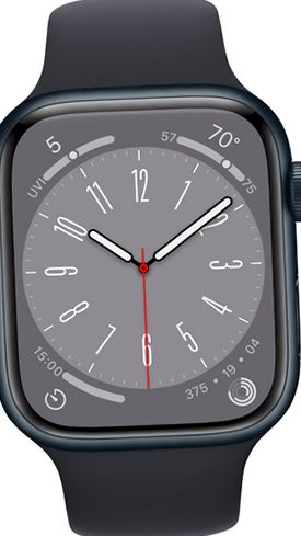 G*P様 Apple watch Series 8 45mm Apple Watch Gen 8 Series 8 45mm Midnight Aluminum - Midnight
