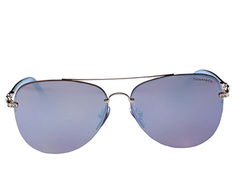 Tiffany TF3054B602164 Women Infinity Aviator Sunglasses Gold