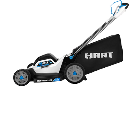 Hart HLPM111VNM 40-Volt Cordless Brushless 20-inch Dual Blade Self