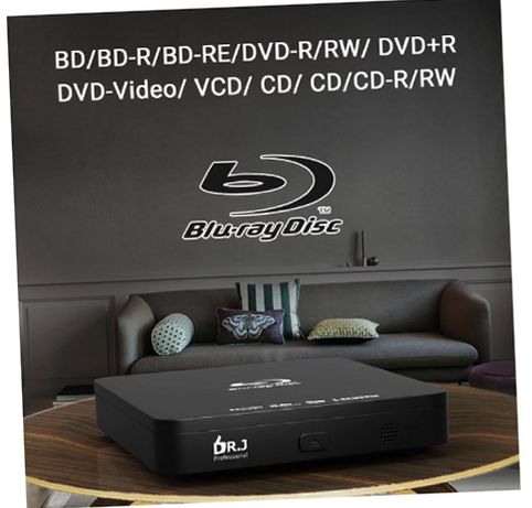 DR. J Professional EVP/203 Portable Blu Ray DVD Player with HDMI
