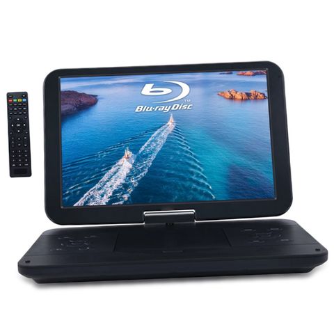 Naviskauto 17.5 inch Portable Blu-Ray DVD Player with 15.4 inch