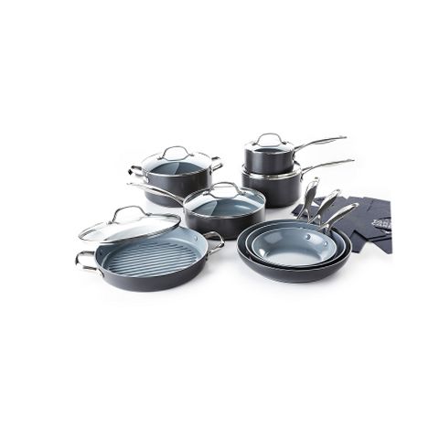 Pan店 Green Pan Greenpan Valencia Pro 13-Pc. Cookware Set CC000763-001