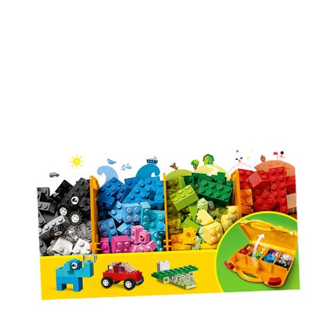 LEGO 6213581 Classic Creative Suitcase 10713 Building Kit (213