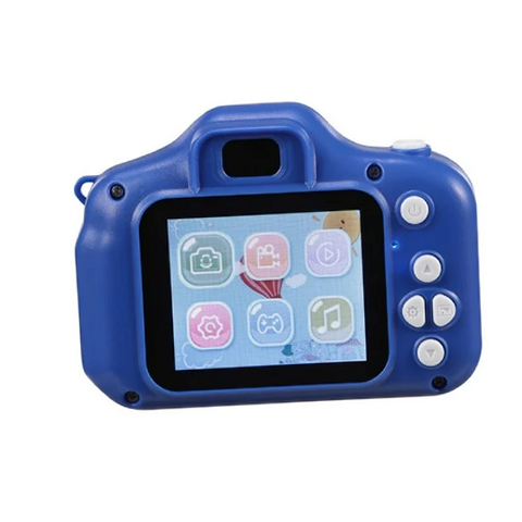 Vivitar 44379A-SHRK Kidzcam Camera for Kids with Video Games