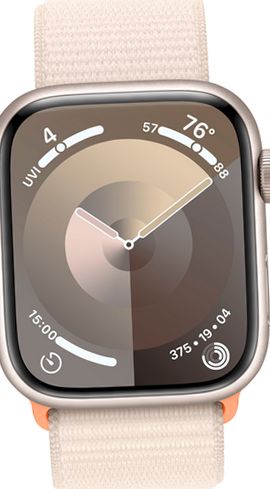 Apple Watch Gen 9 Series 9 45mm Starlight Aluminum - Starlight