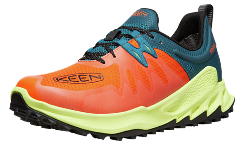 Keen 1028054 Zionic Waterproof Hiking Shoes for Men - Scarlet Ibis