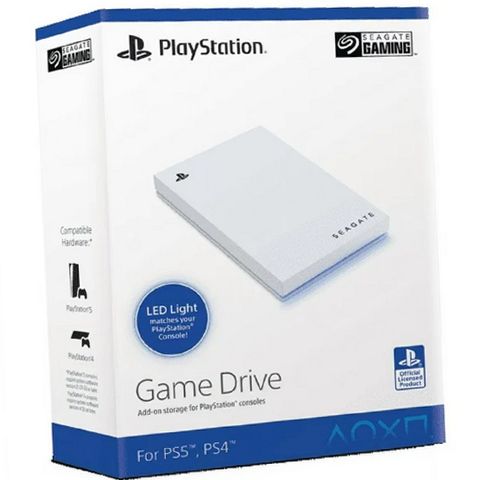 Seagate 5TB External USB 3.0 Portable Hard Drive For PS5, White | eBay