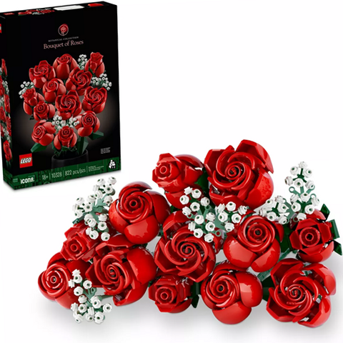 LEGO 6470462 Icons Bouquet of Roses Build and Display Set 10328 | eBay