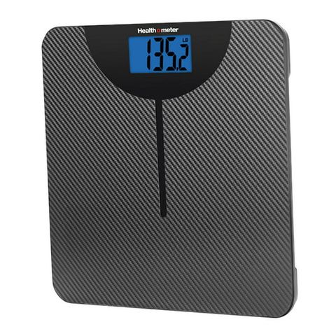 Health o meter 12177 LCD Carbon Fiber Digital Body Weight Scale
