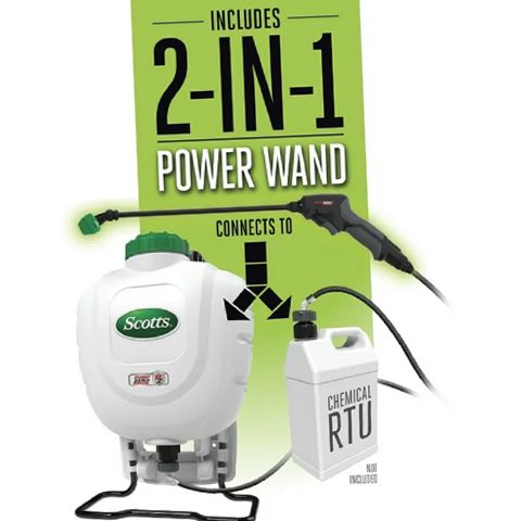 Scotts 190753 4 Gallon Lithium-Ion Power Wand Backpack Sprayer | eBay