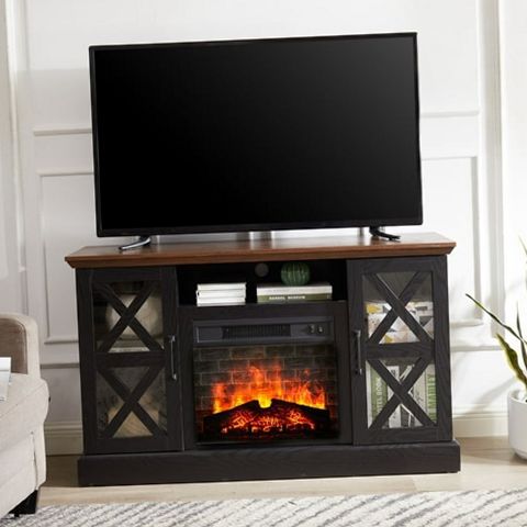 Mainstays MSF336249972011 Farmhouse Fireplace TV Stand 50x15