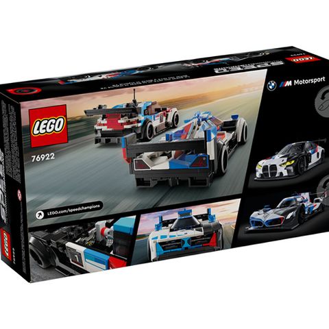 Lego 6470545 Speed Champions BMW M4 GT3 & BMW M Hybrid V8 Race