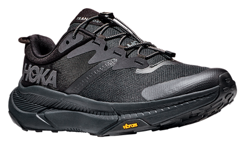 Hoka One One Mens Transport 1123153 BBLC Black Running Shoes Sneakers Size 12 D Hoka Transport Running Black Black 1123153-BBLC Men main image 3