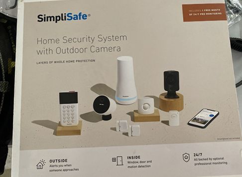 SimpliSafe OSK231 Outdoor Camera Home Security System