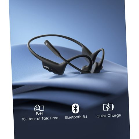 Shokz C110-AC-BK-US Open Comm 2 UC USB-C Bluetooth Bone Conduction
