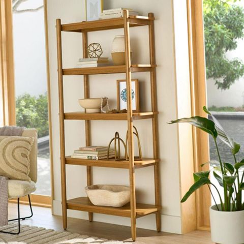 Michel Loeb ミシェル・ローブ ガーデン リトグラフ 額 90/33 Better Homes and Gardens 434754 Springwood 5 Shelf Bookcase with