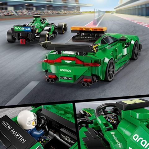 LEGO 76925 Speed Champions Aston Martin Safety Car & AMR23 Racing