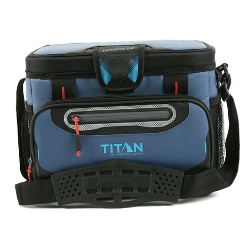 Titan by Arctic Zone 10004439 12 Can Zipperless Soft Side Cooler