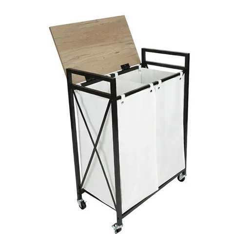 Better Homes & Gardens BH-A23-06-21 Jace Laundry Sorter Cart With
