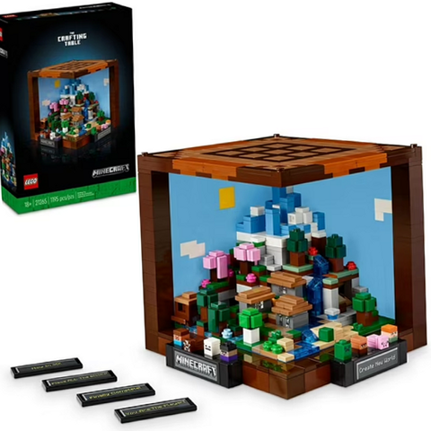 LEGO 6470616 Minecraft The Crafting Table, Video Game Building Set