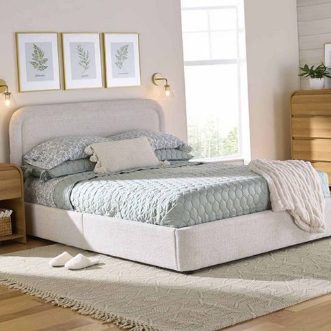 Harper & Bright Designs White Twin Size Wood Platform Bed