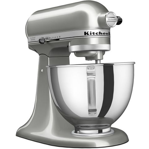 KitchenAid KSM97CU Deluxe 4.5 Quart Tilt-Head Stand Mixer, Silver