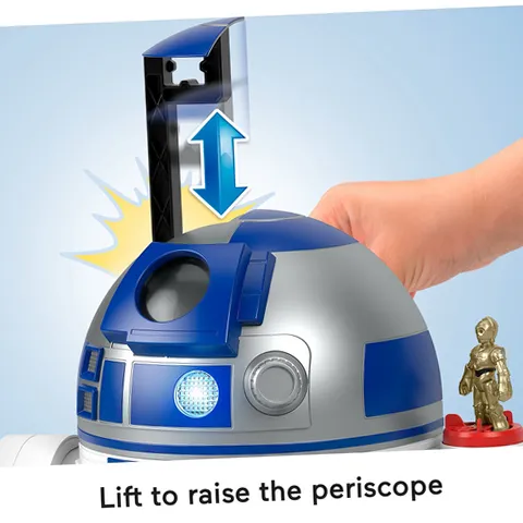 Imaginext HXG52 STAR WARS R2-D2 Toy w/ Light Sounds | eBay