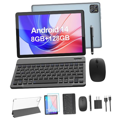 Fitifun M10 10'' 8GB RAM 128GB ROM Android 14 Wifi Tablet