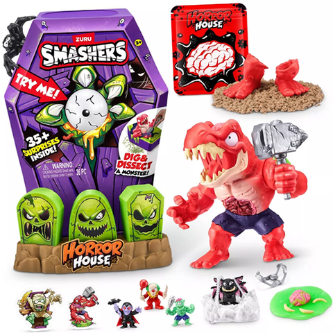 Zuru AZT74124 Smashers Mega Horror House Mini Figure Set | eBay