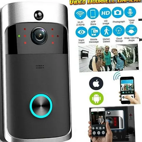 Jocestyle 832837A9 V5 Wireless Smart Gatebell HD 720P WiFi Home