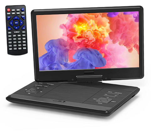 DR. J Professional P2 14 Inch Portable DVD Player with Swivel