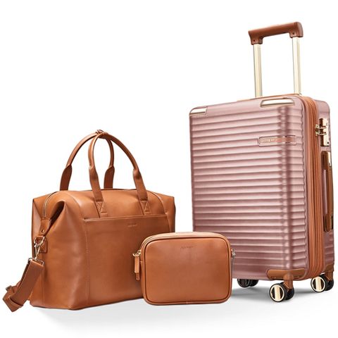 Joyway 3-Piece Carry-On Luggage Set with Swivel TSA Lock and