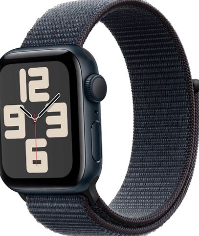 Apple Watch SE 2 40mm Midnight Aluminum - Ink Sport Loop MXEA3LL/A