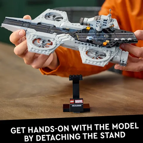LEGO 76295 Marvel The Avengers Helicarrier Aircraft Carrier Model
