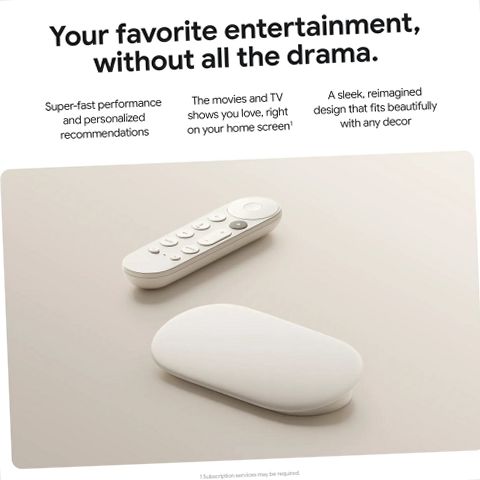 Google TV Streamer（4K）（Porcelain） Amazon.com: Google TV Streamer 4K - Fast Streaming