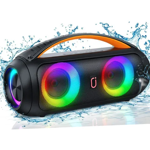 JYX Wm-D16 Waterproof Bluetooth Speaker With DJ Lights | eBay