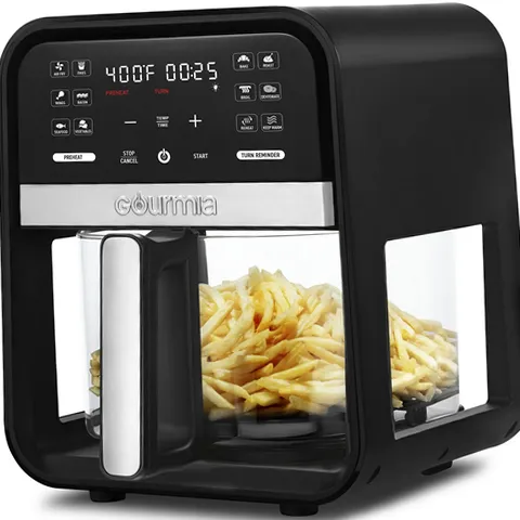 Gourmia GAF719 7-Quart Digital Air Fryer with Glass Basket