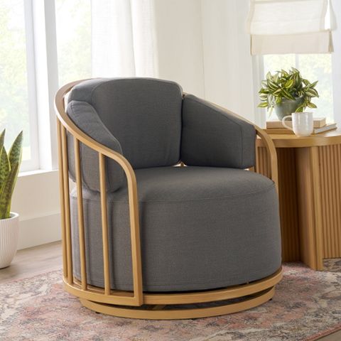 Better Homes & Gardens BH64063027710GR Lillian Swivel Birdcage