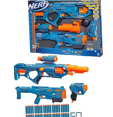 NERF 1582451 Elite 2.0 Blaster Pack | eBay