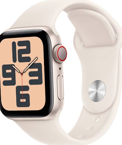 Apple Watch SE 2 Cell 40mm Starlight Aluminum - Starlight Sport