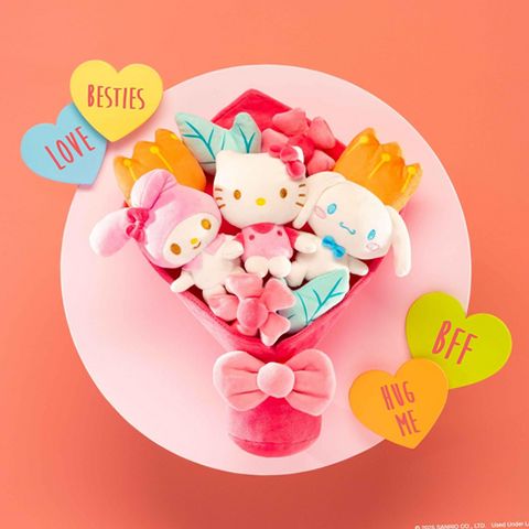 Hello Kitty HKT0315 12-inch Plush Valentine's Bouquet | eBay