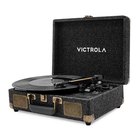 Victrola VSC-680SB-BLK Venture Bluetooth Mid-Century Modern