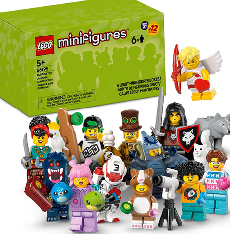 27点フィギュアセット LEGO 6529139 Minifigures Series 27 6 Pack - Multipack of